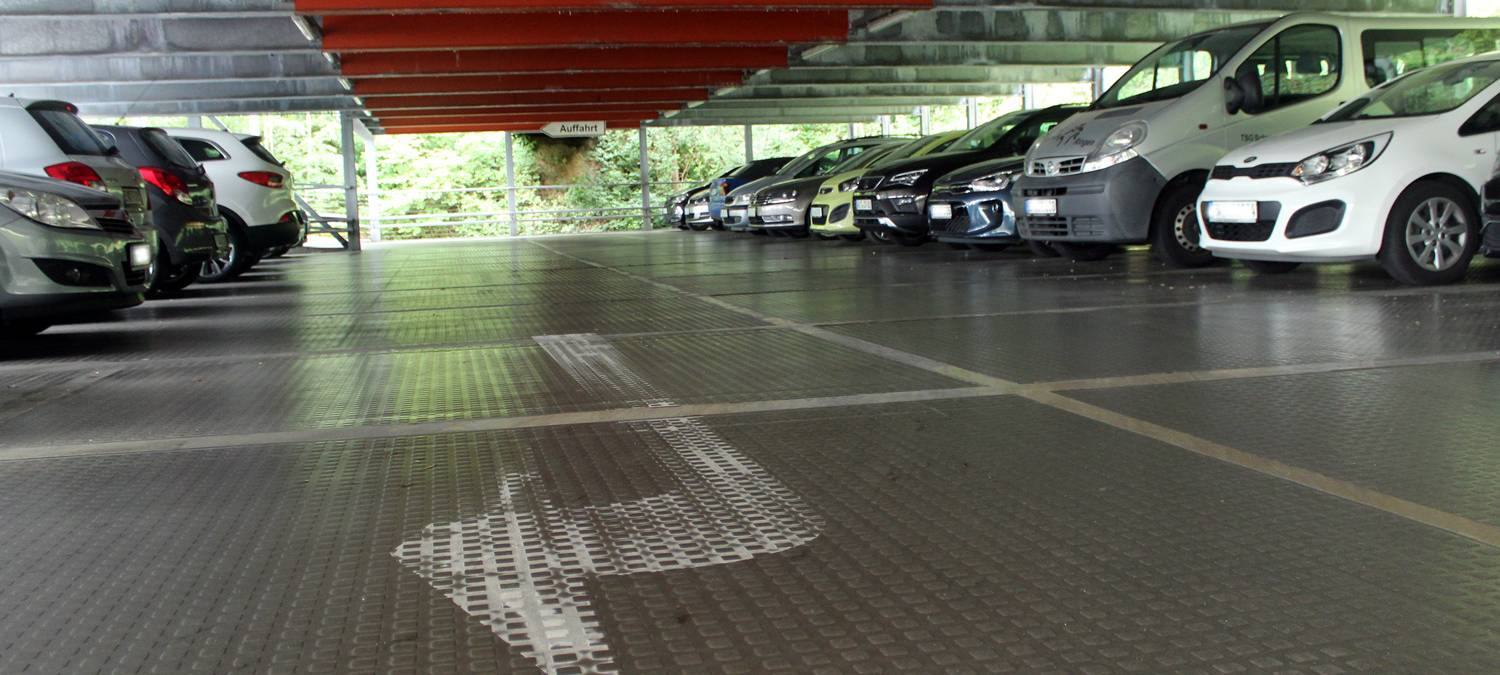 Eigentümer lassen Parkhaus sanieren