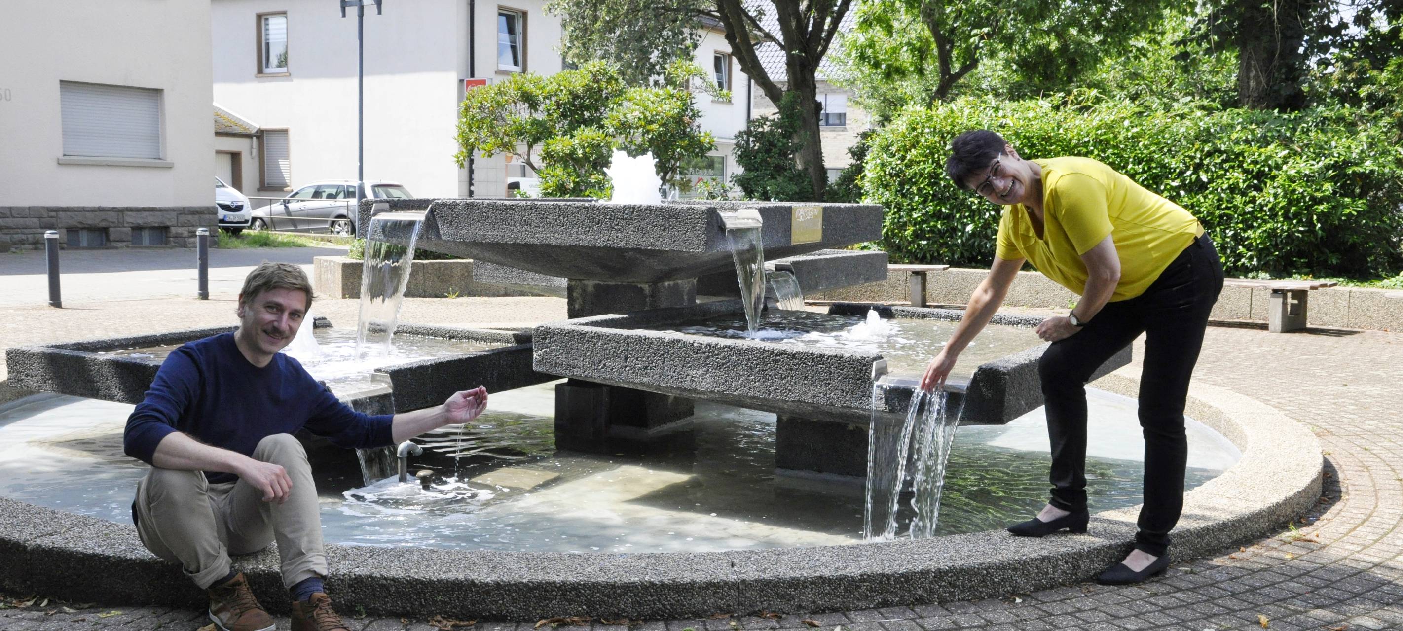 Brunnen in Hattingen sprudelt wieder