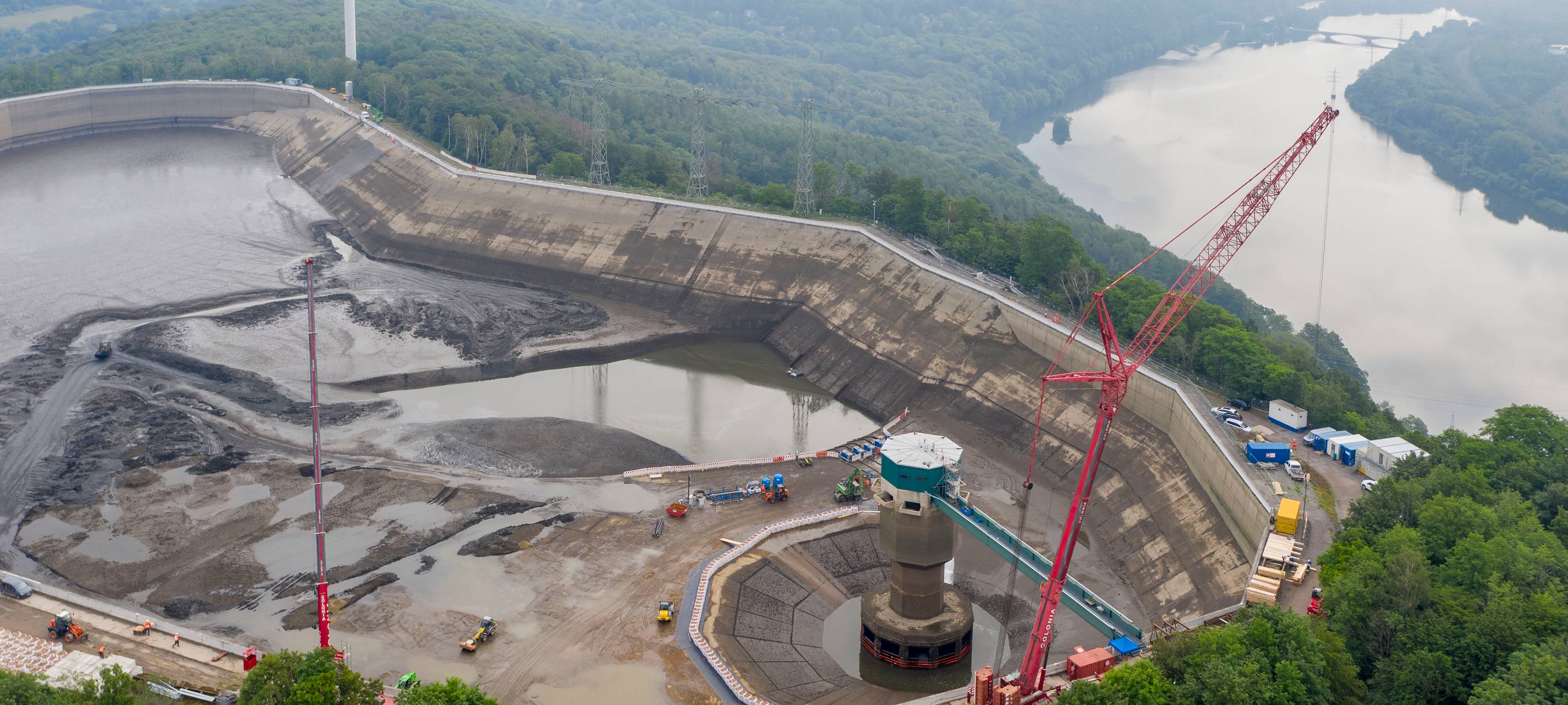 Umfangreiche Arbeiten am RWE-Kraftwerk