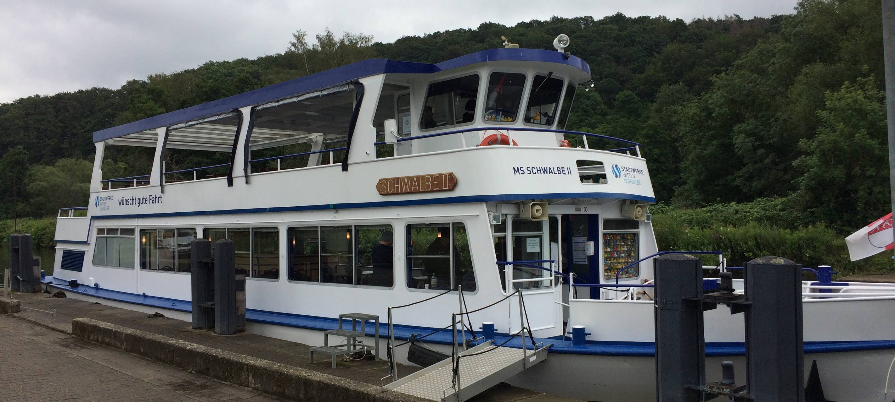 Witten: MS Schwalbe dreht die letzte Runde