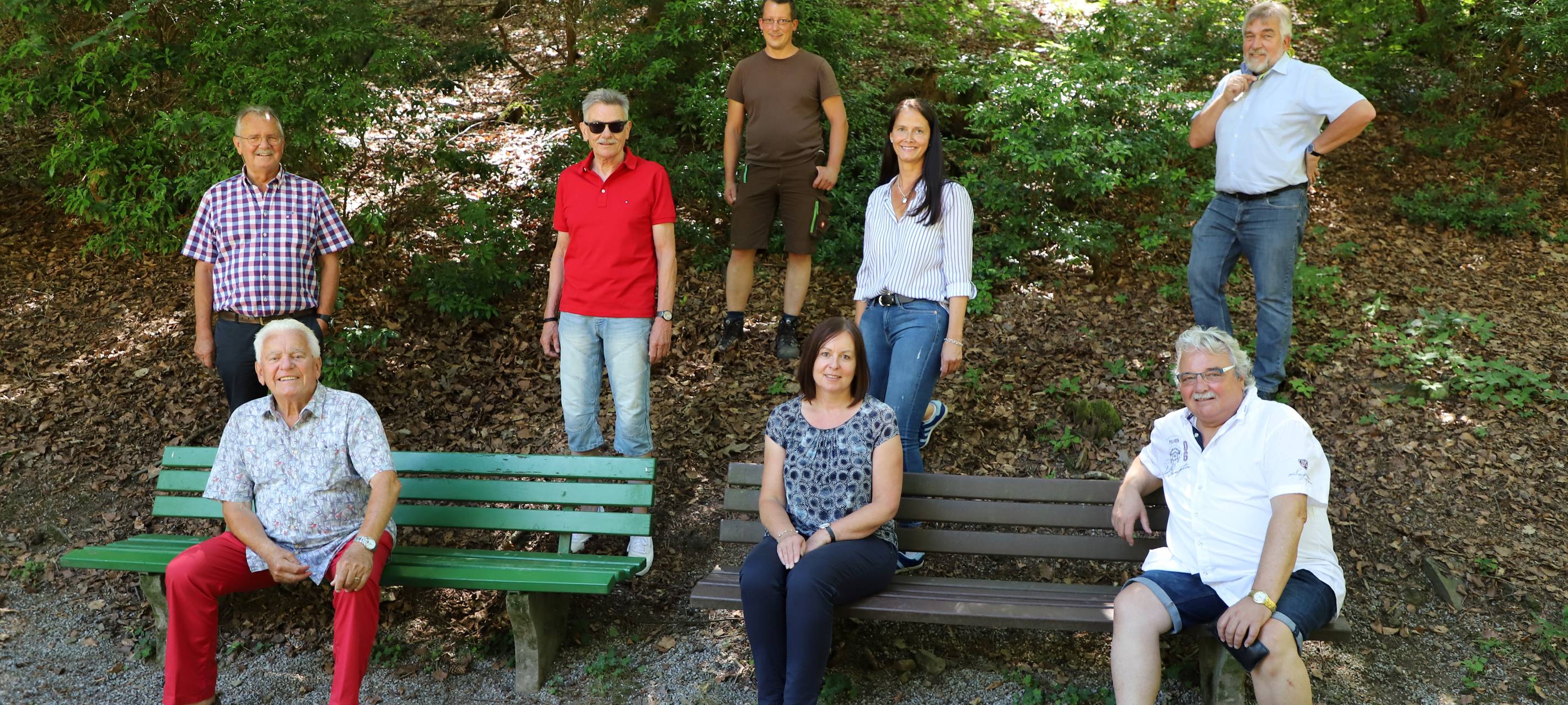 Bänke an Ennepetaler Wanderwegen