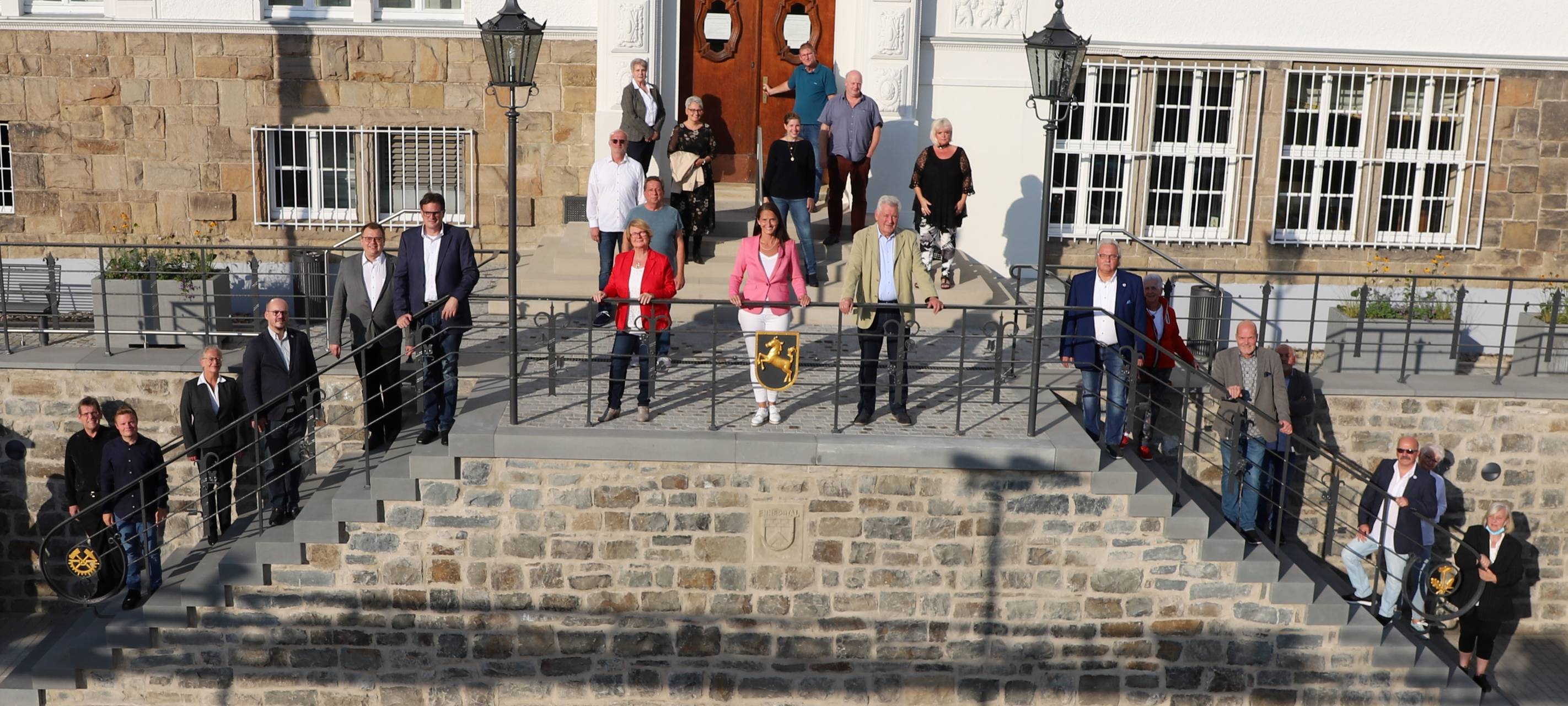 Reparaturen am Rathaus fertig