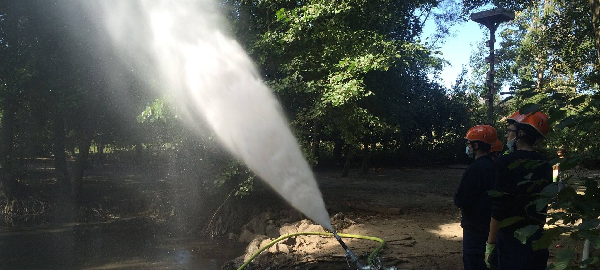 Jugendfeuerwehr unterstützt Paasmühle
