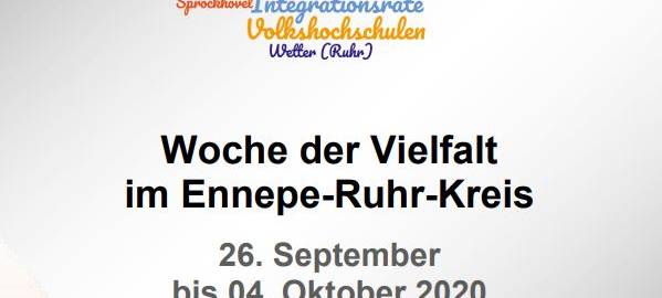 Woche der Vielfalt beginnt morgen (26.09.)