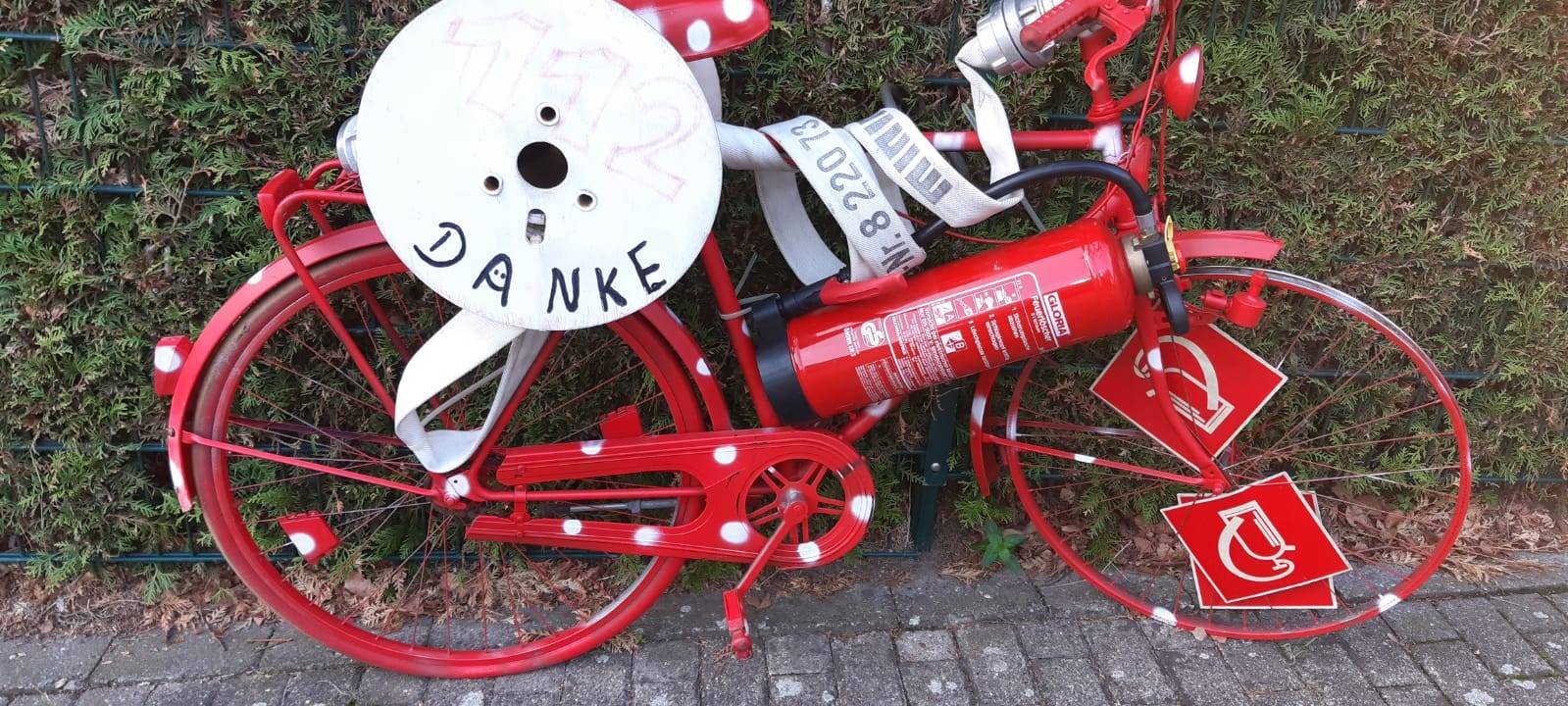 Die gute Nachricht: Fahrradkunst in Witten