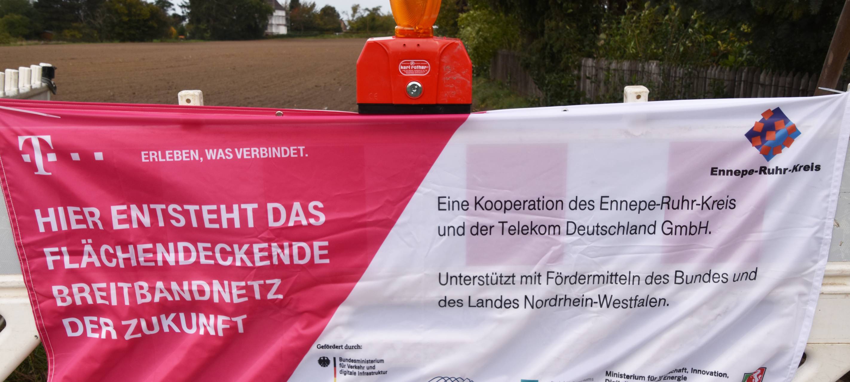 Breitbandausbau hat begonnen