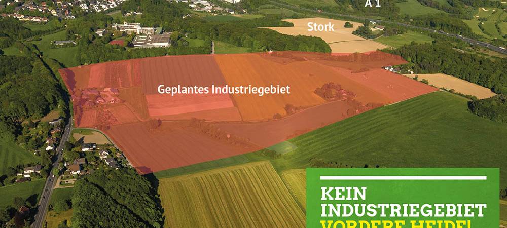 Stellungnahmen zu geplantem Industriegebiet möglich