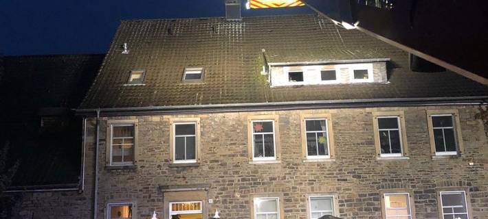 Keine Verletzten bei Brand in Wetteraner Wohnheim am Nikolausmorgen