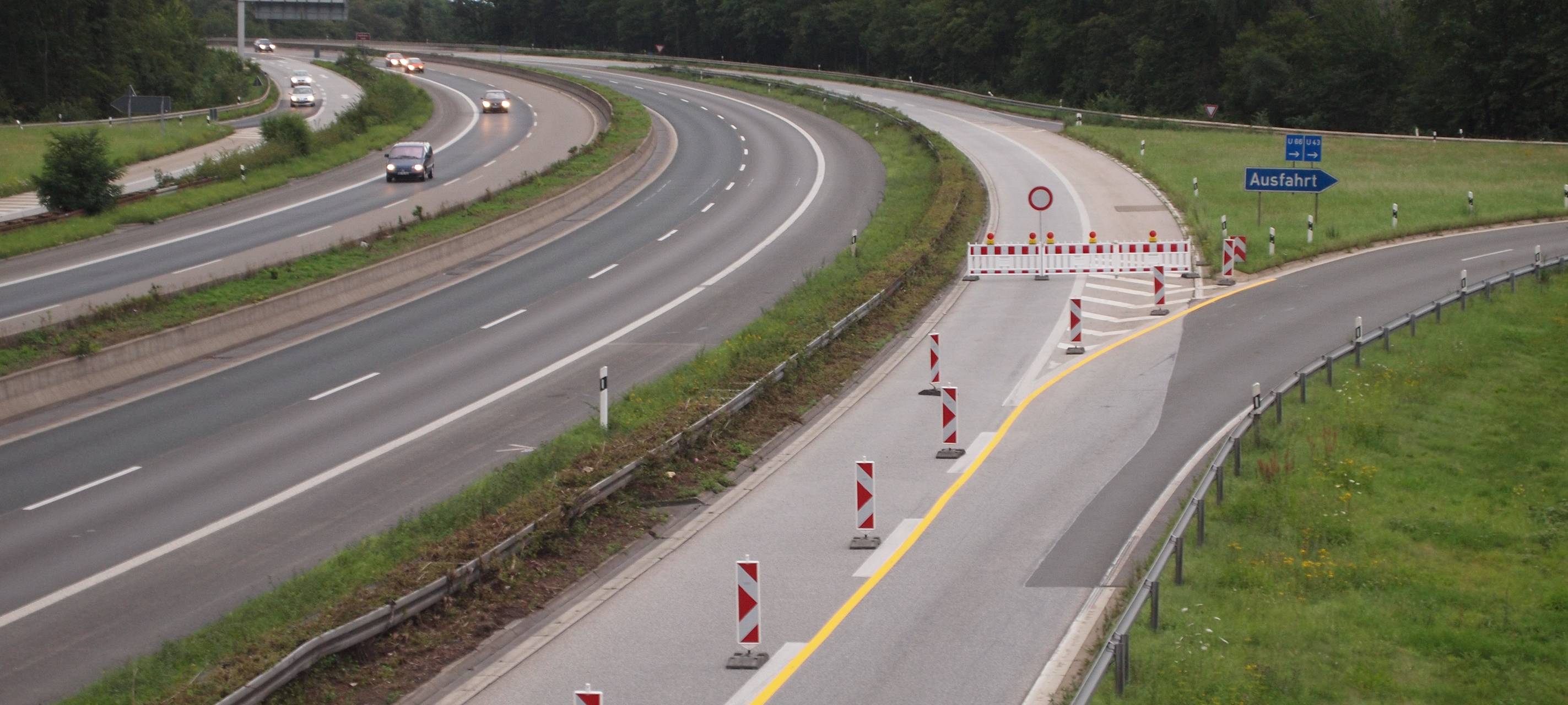 A1 Samstagnacht gesperrt