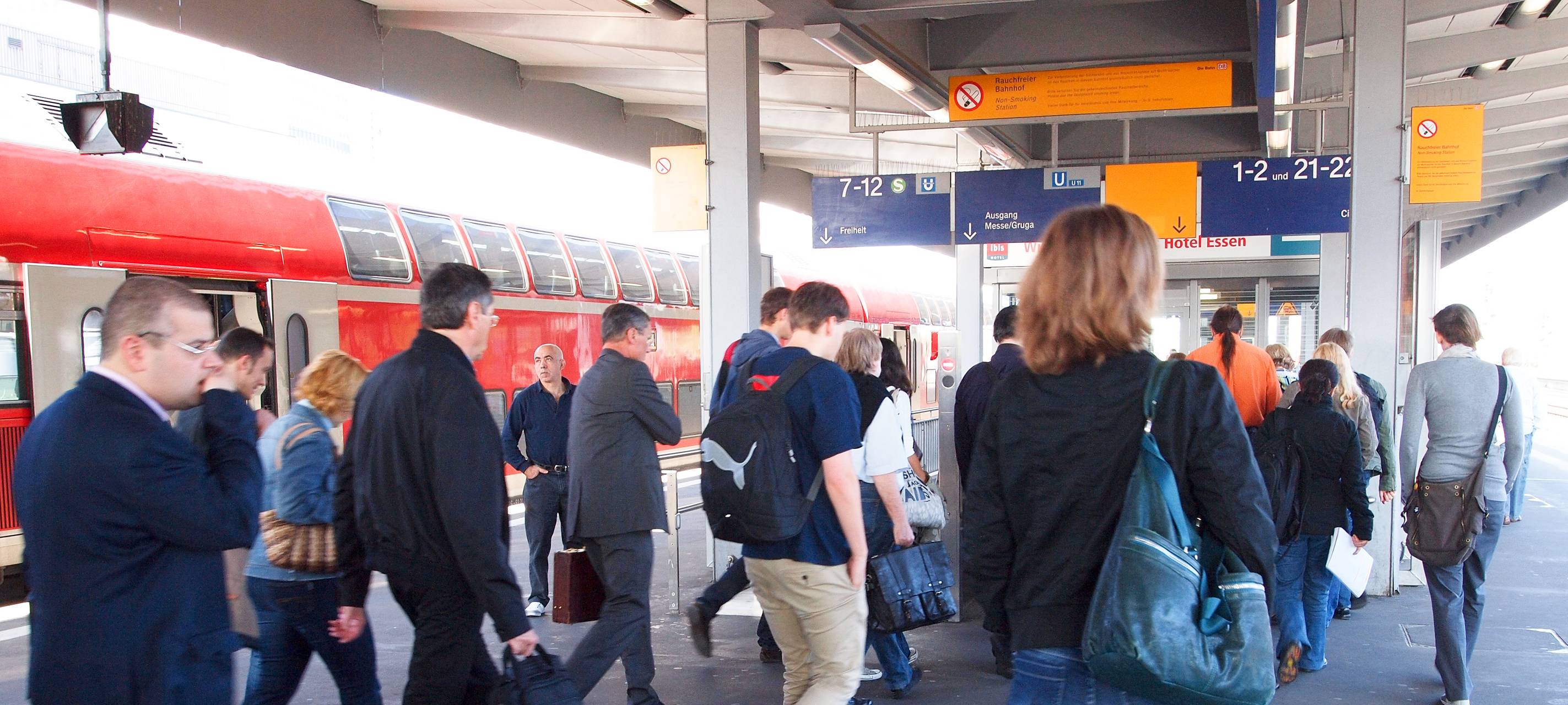 Trotz Corona viele Pendler im Kreis