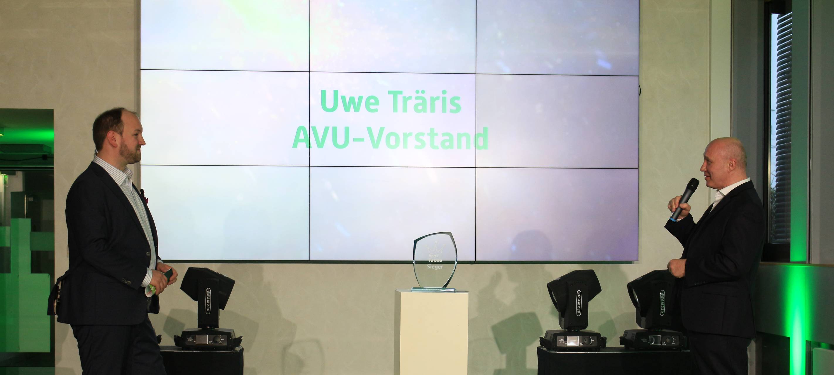 Preise der AVU Krone verliehen