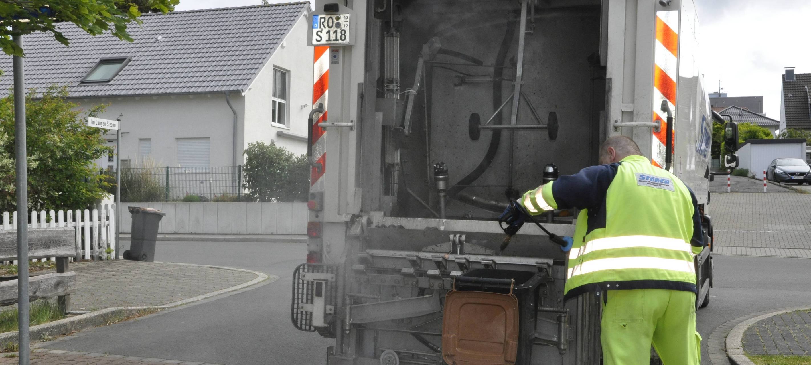 Spülmobil fährt wieder durch Hattingen