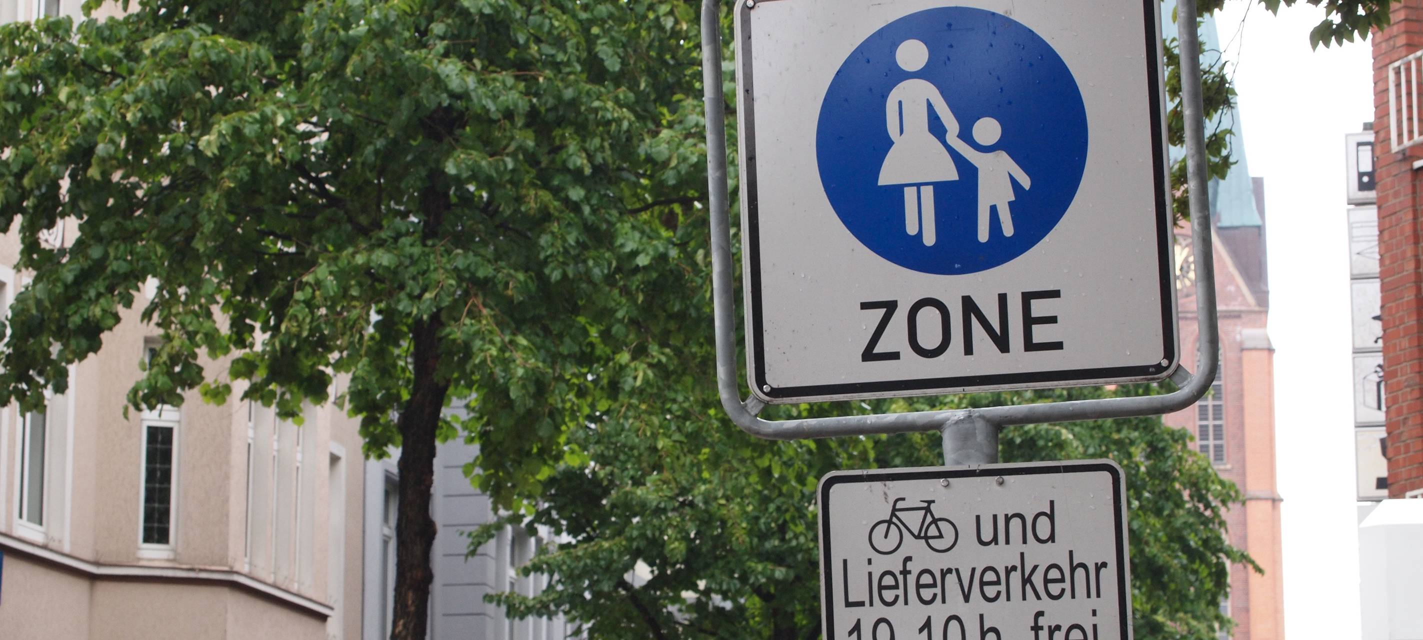 Hattinger Fußgängerzone ohne Radfahrer?