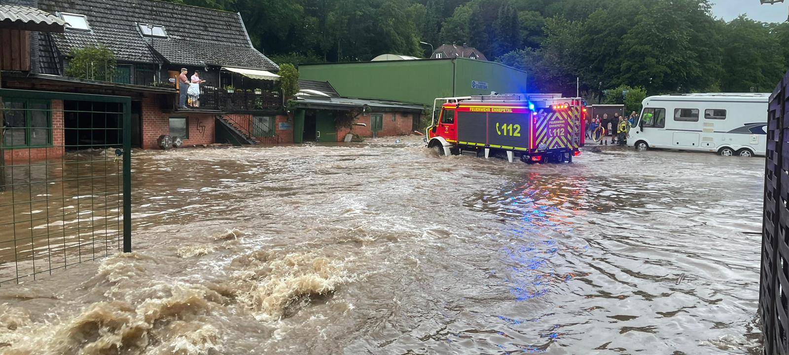 Unwetterlage im EN-Kreis