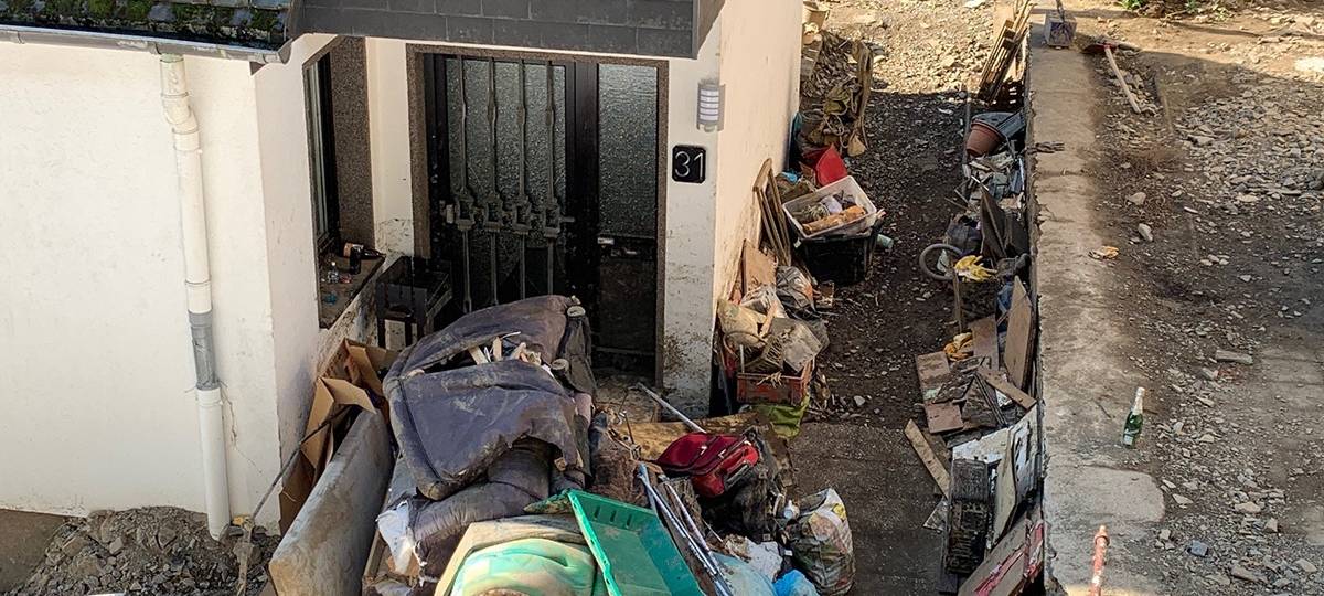 Altena, eine Woche nach der Flutkatastrophe