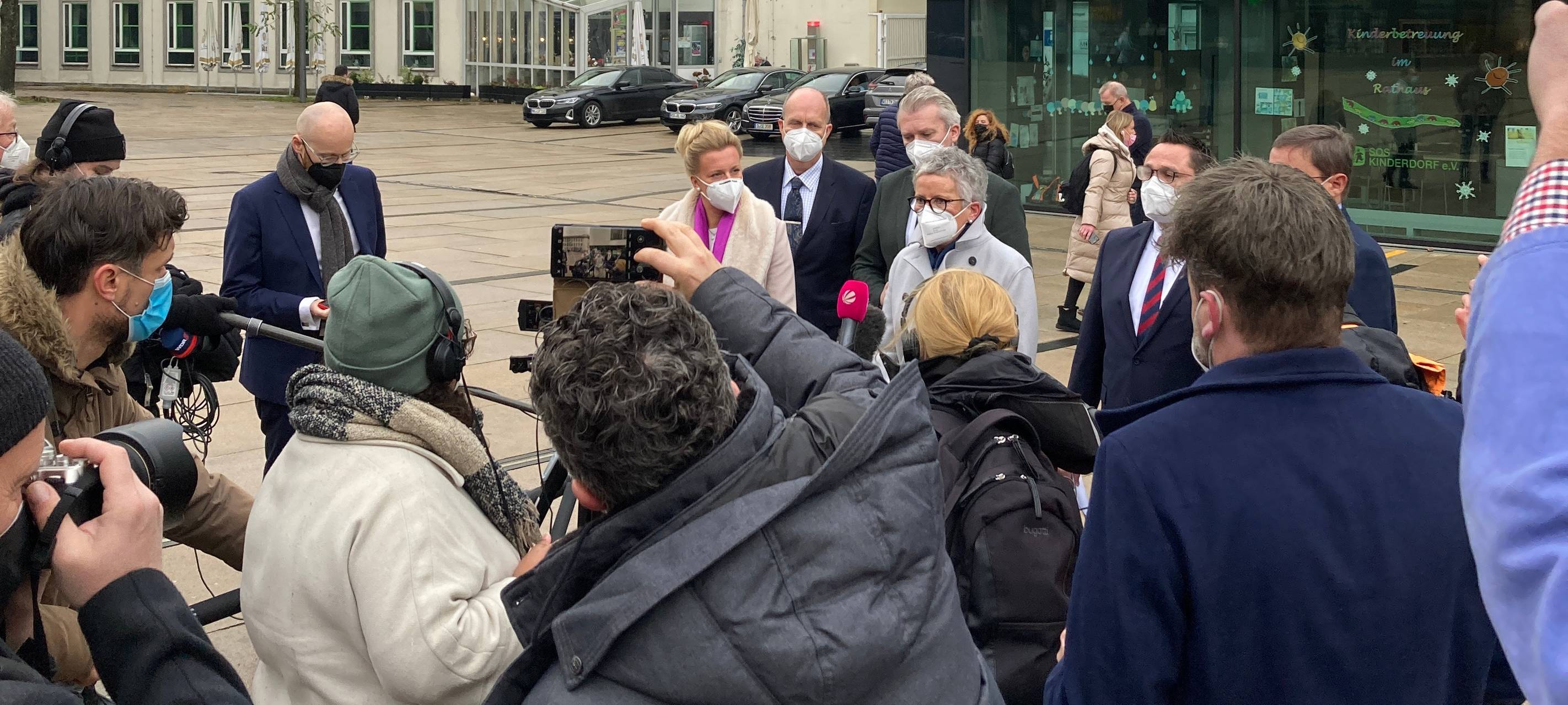 Spitzentreffen zur A45-Vollsperrung