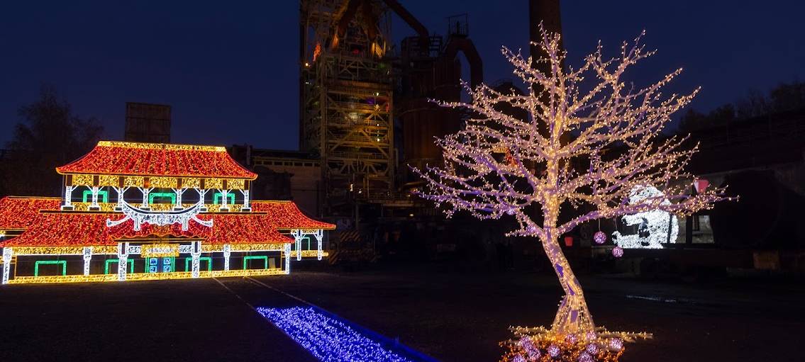 Lichterpark in Hattingen zieht 58.000 Besucher an