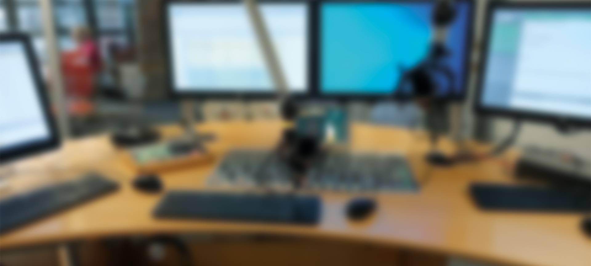 Das Sendestudio von Radio Ennepe Ruhr