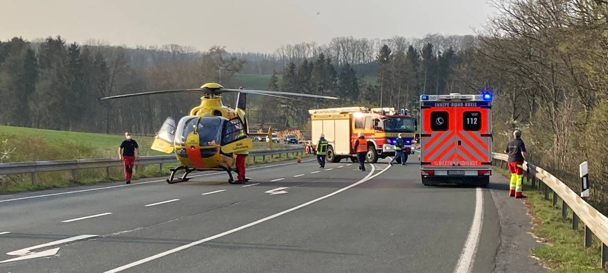 Schwerer Unfall in Hattingen