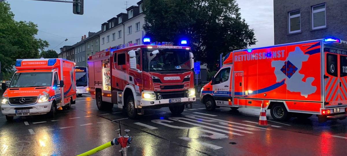 Wohnungsbrand in Witten