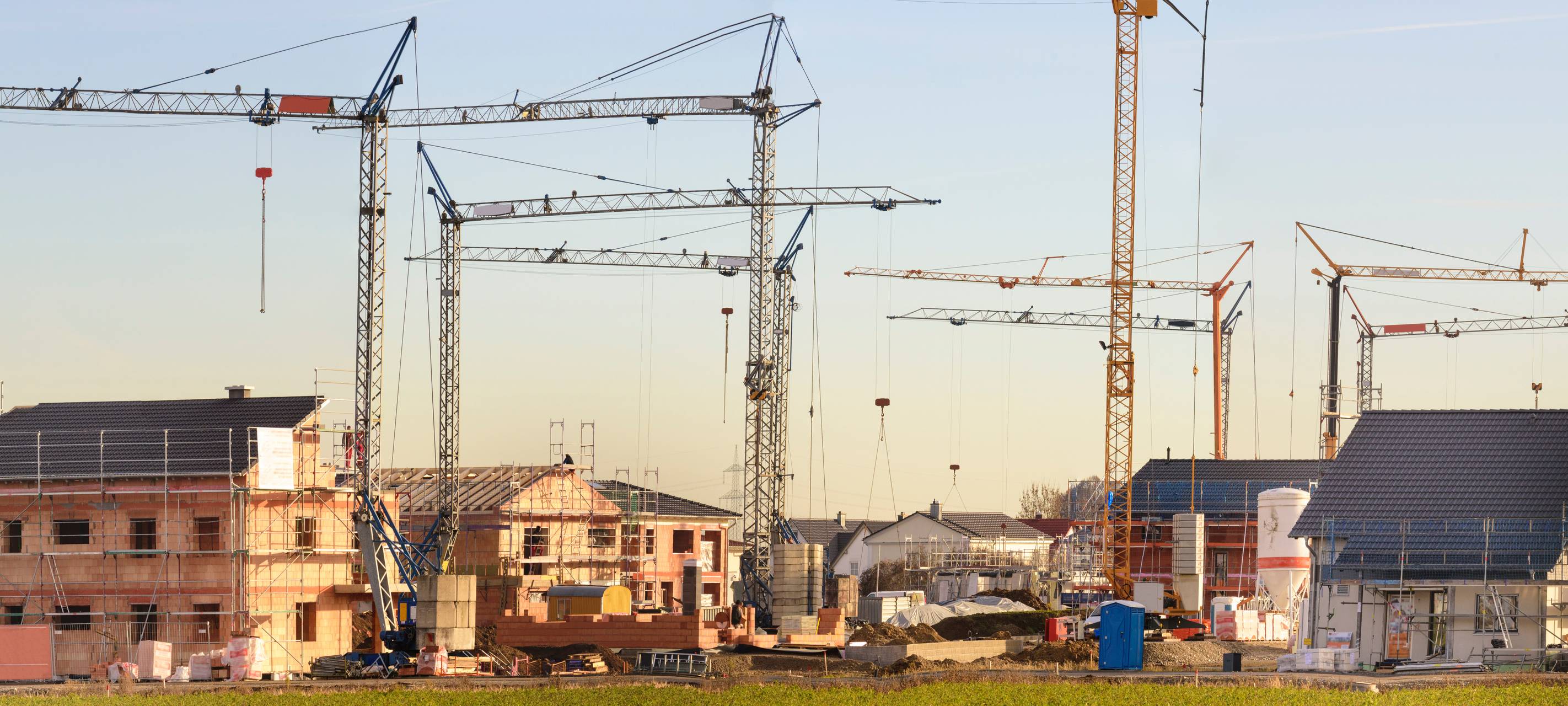 Wohngebiet an Hattingens Stadtgrenze