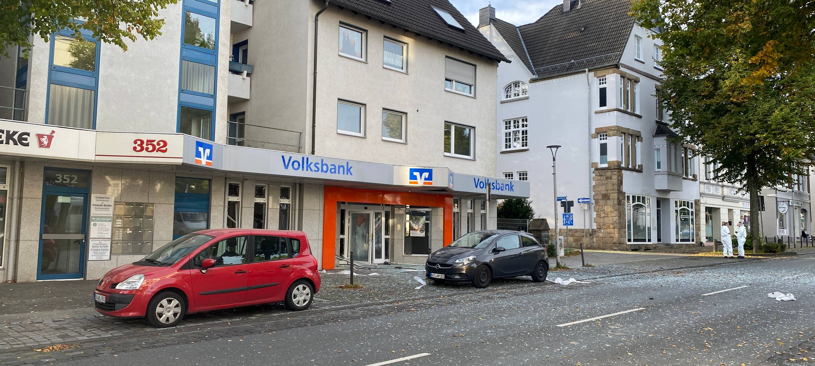 Nächster Vorfall: Geldautomat in Witten gesprengt