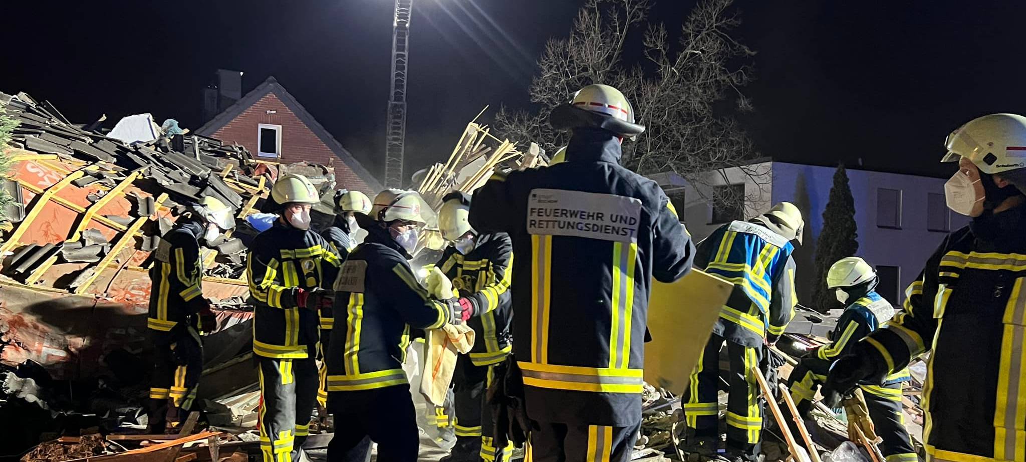 Wohnhaus in Bochum explodiert