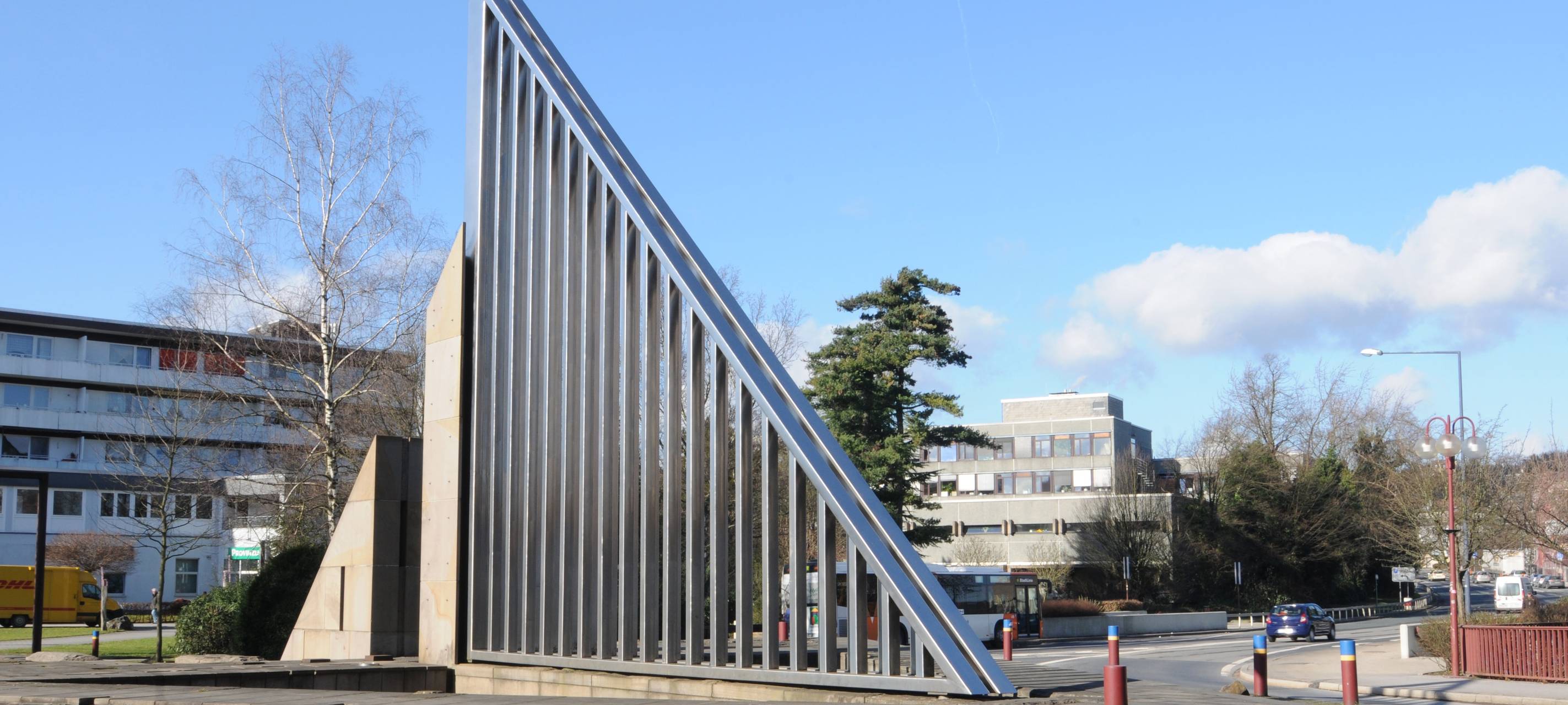 Scan-Fahrzeug fährt durch Gevelsberg