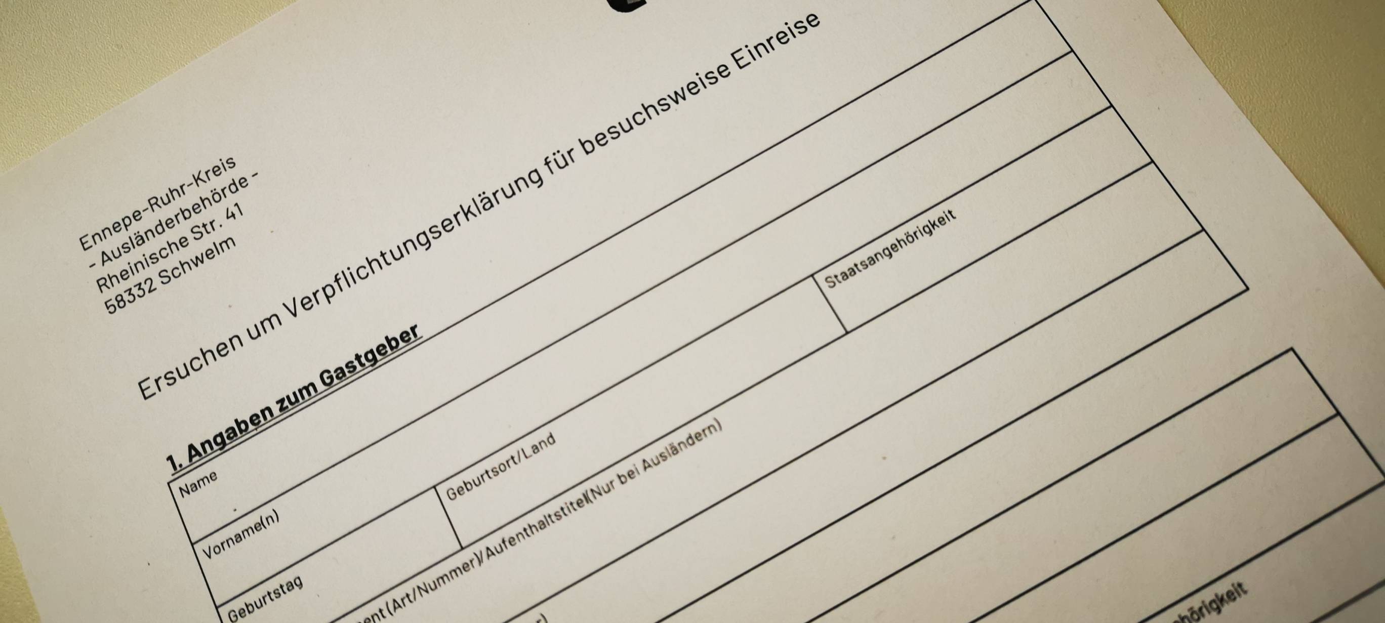 Kreis weist auf Verpflichtungserklärung hin