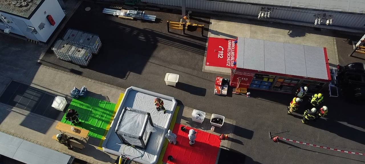 Feuerwehrgroßeinsatz in Herdecke