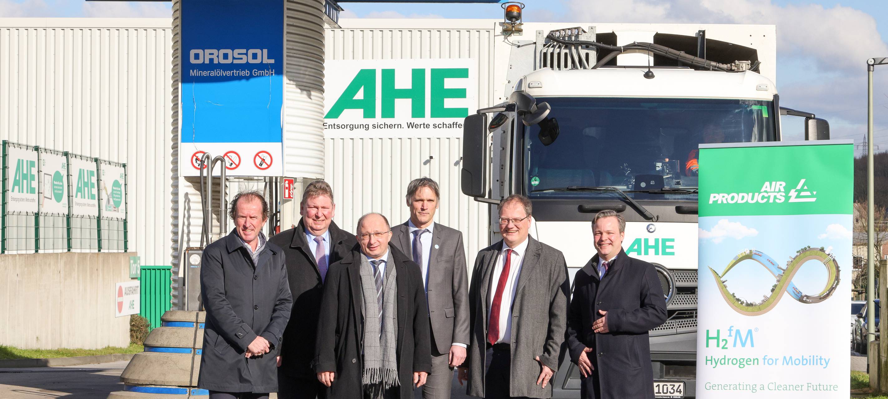 Erste Wasserstoff-Tankstelle im Kreis
