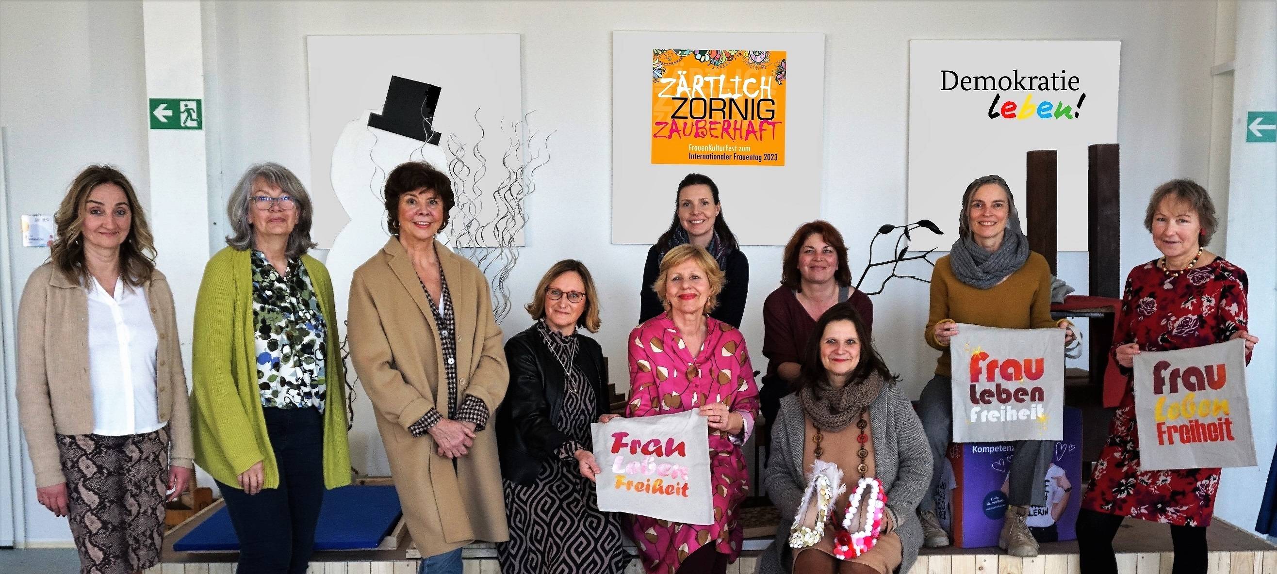 Feiern und Programm zum Weltfrauentag