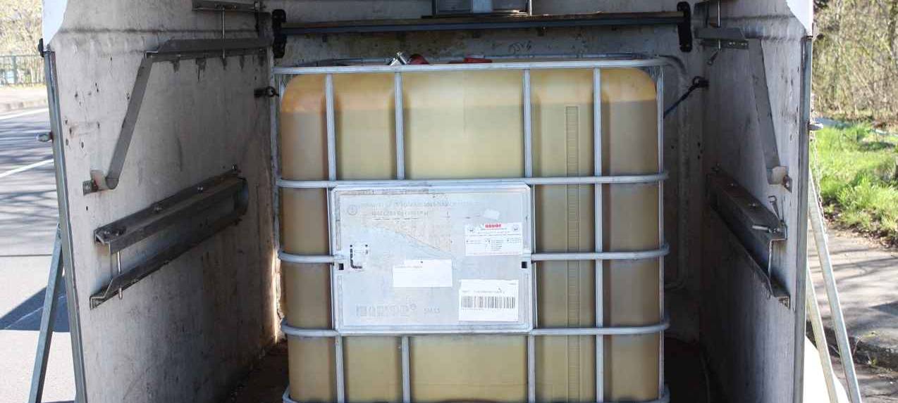 1000 Liter Heizöl geladen