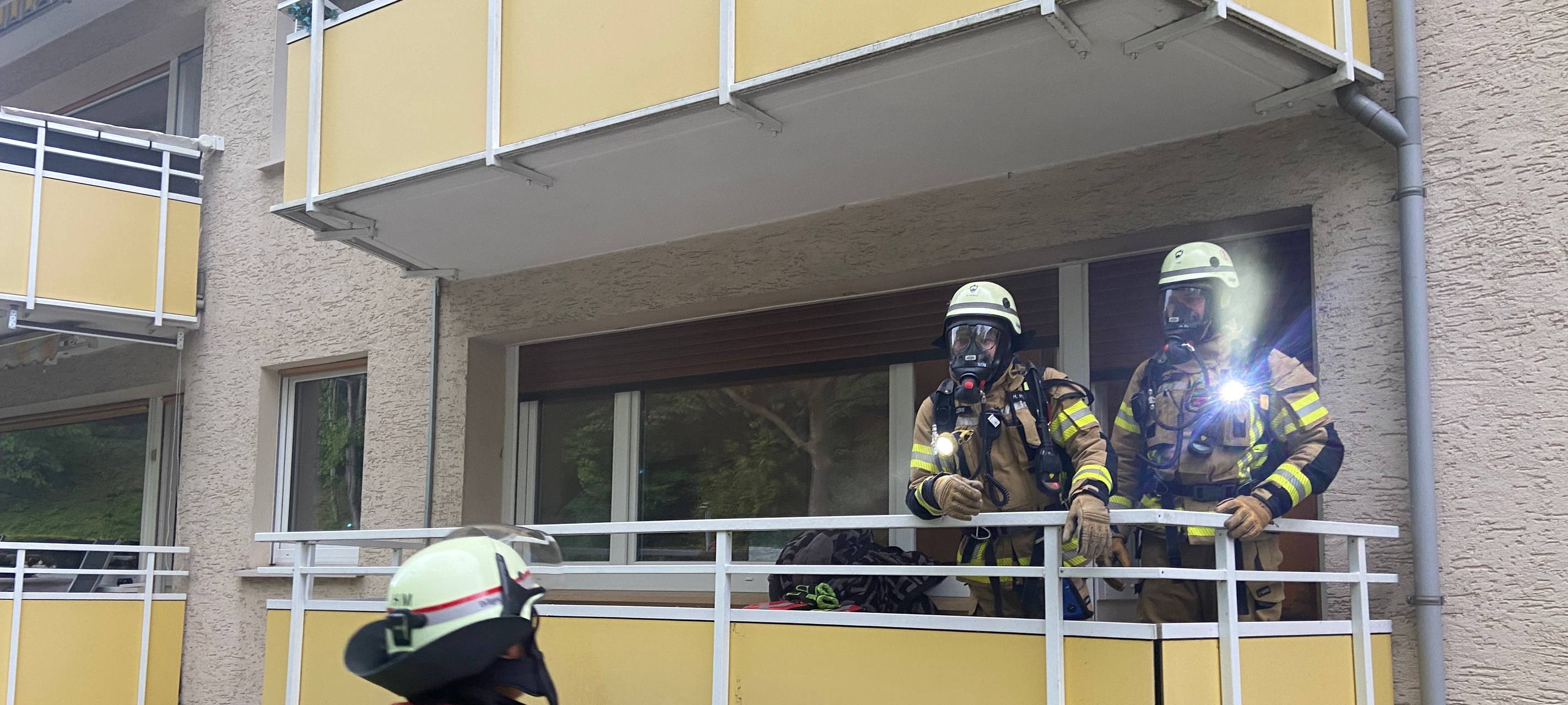 Feuerwehr Herdecke rettet Mann im Rollstuhl