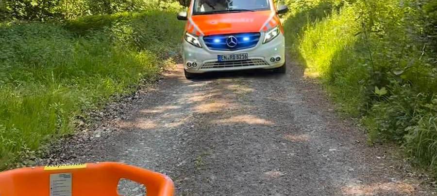 Großeinsatz im Steinbruch