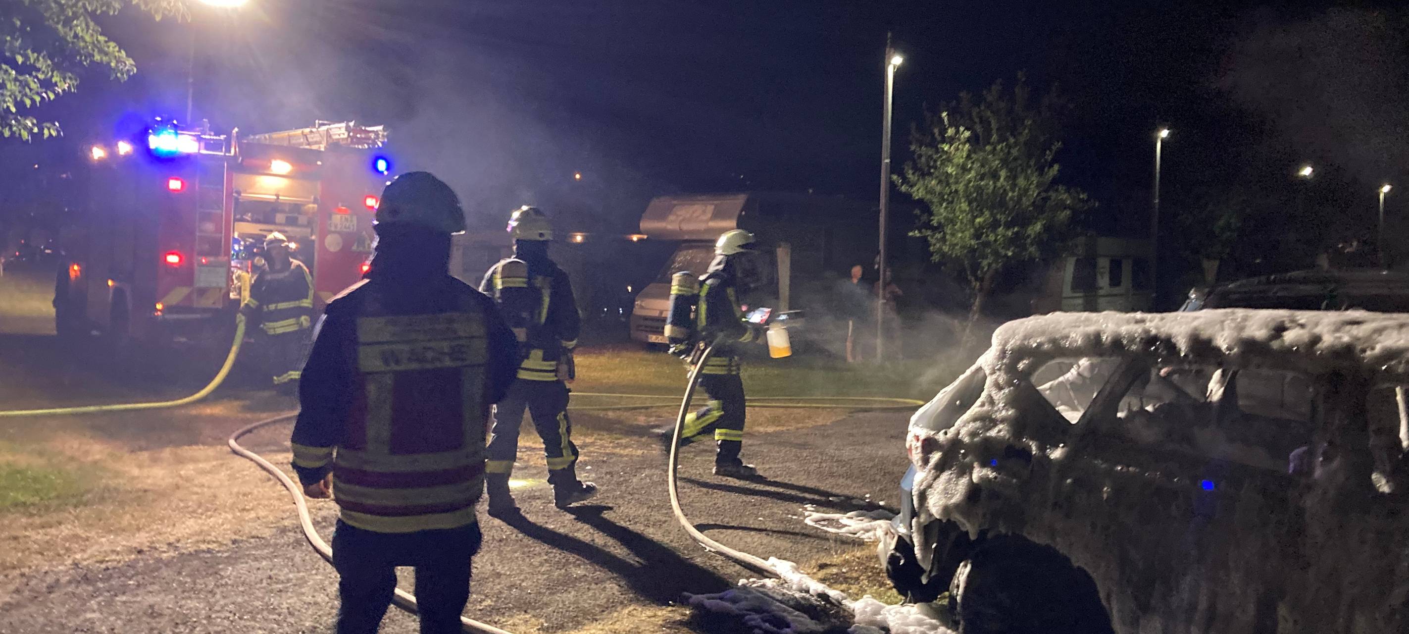 Brandserie auf Campingplatz?