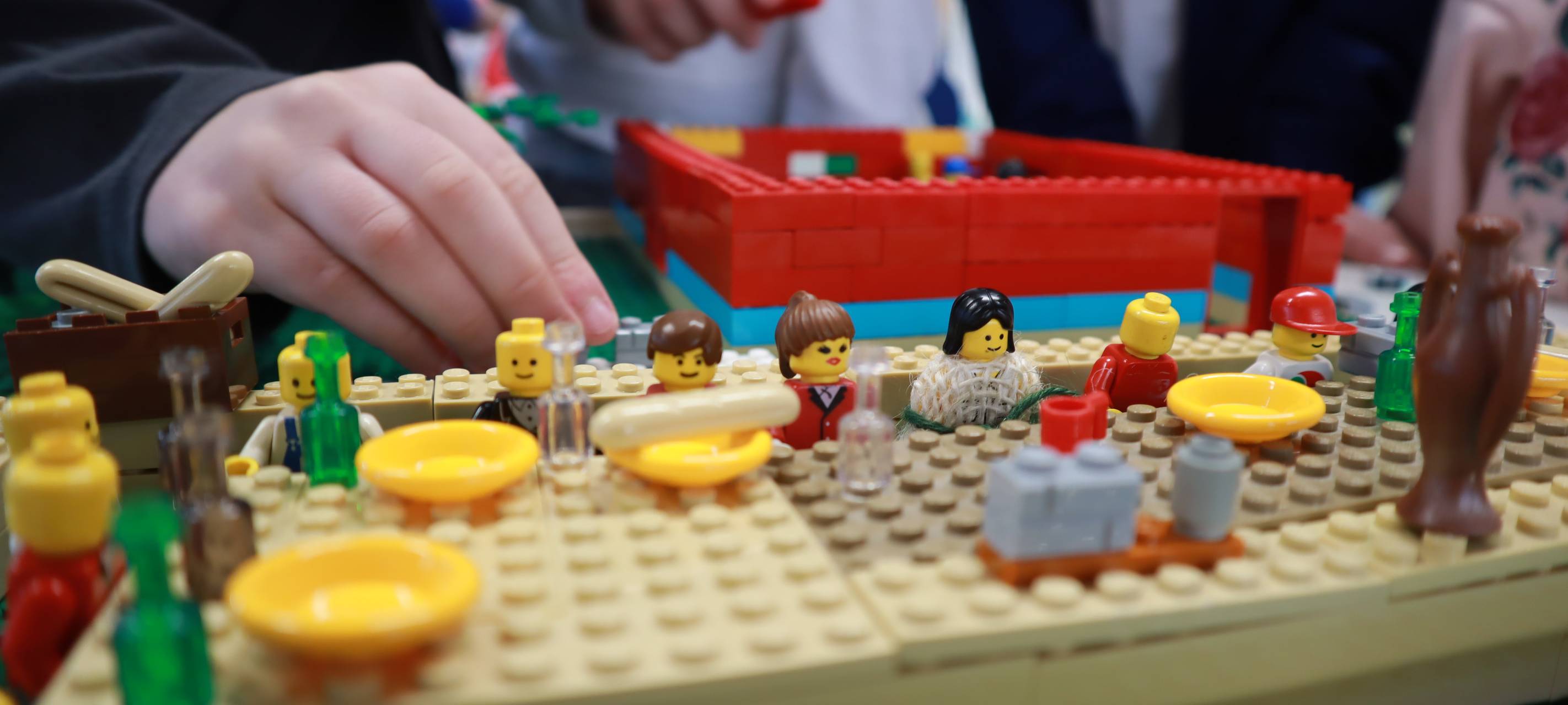 Legosteine für Barrierefreiheit