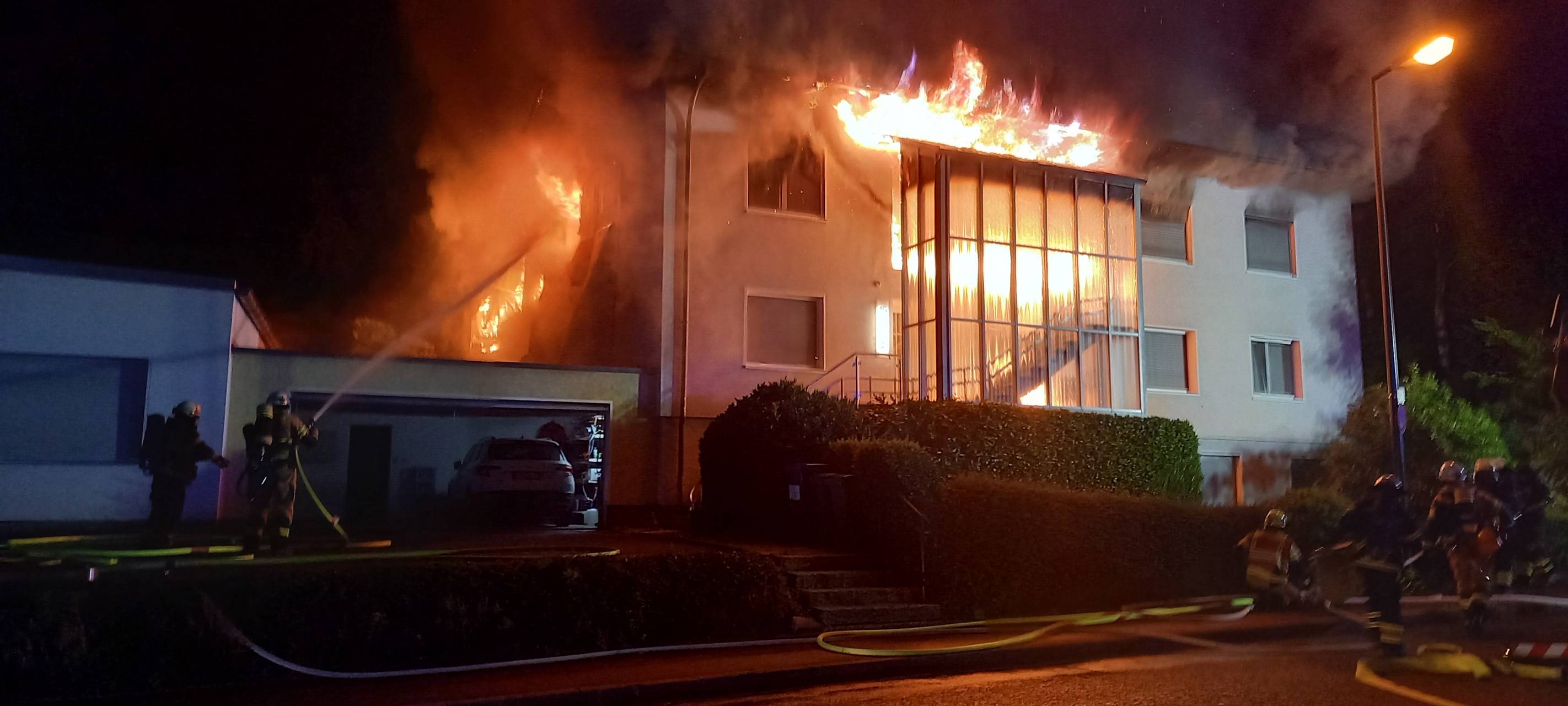 Großbrand in Herdecke