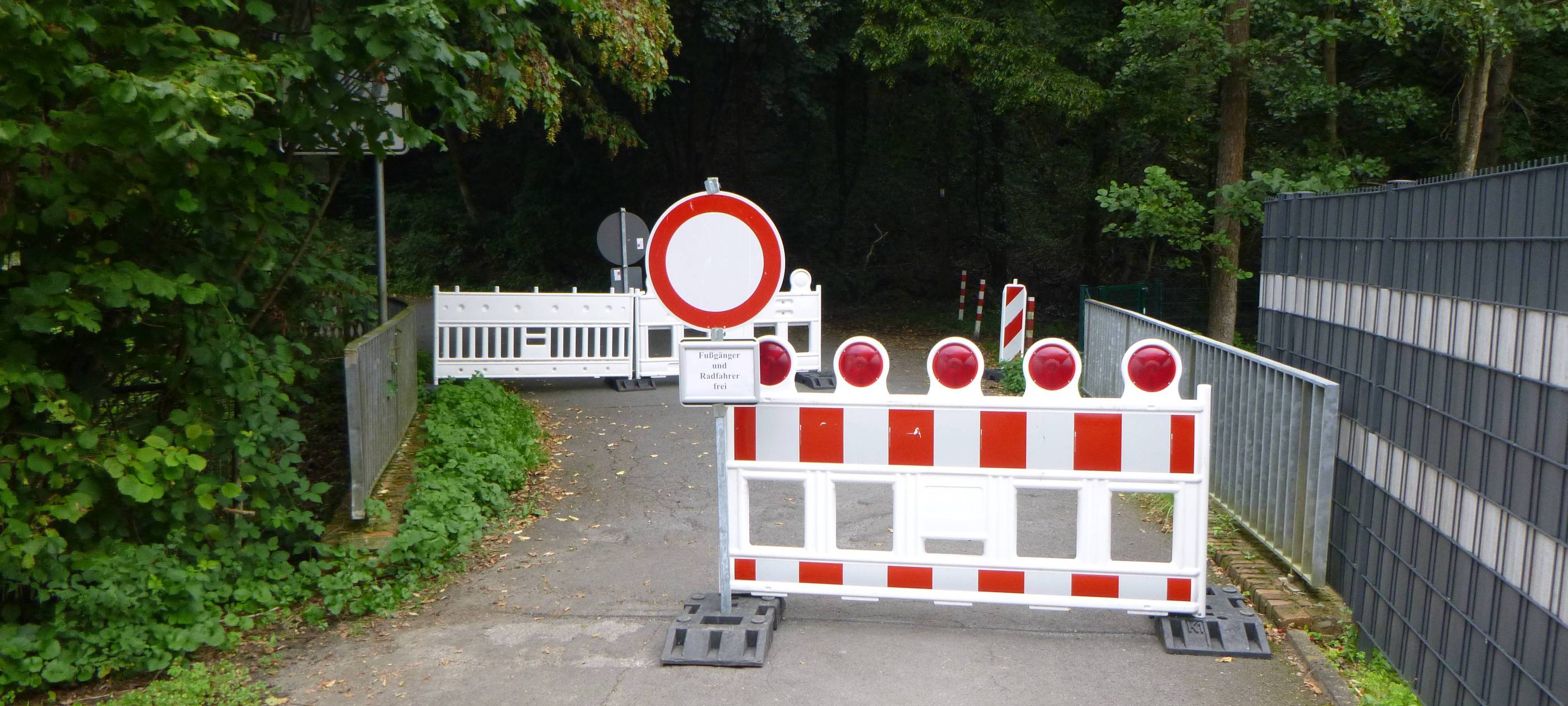 Hattingen: Brücke Donnerbecke gesperrt