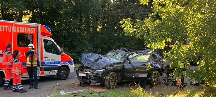 Hattingen: Schwerer Unfall im Wodantal