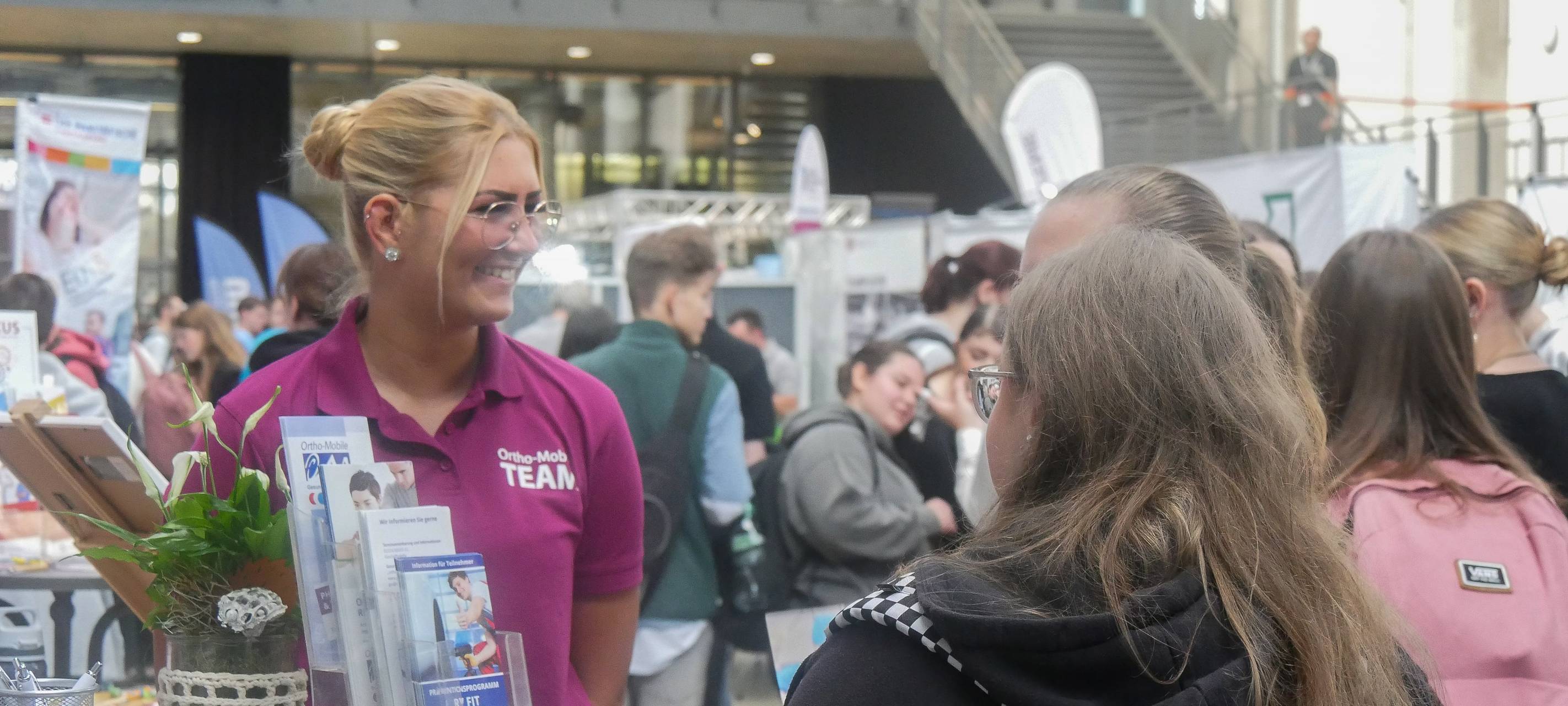 EN Agentur mit Ausbildungsmessen zufrieden