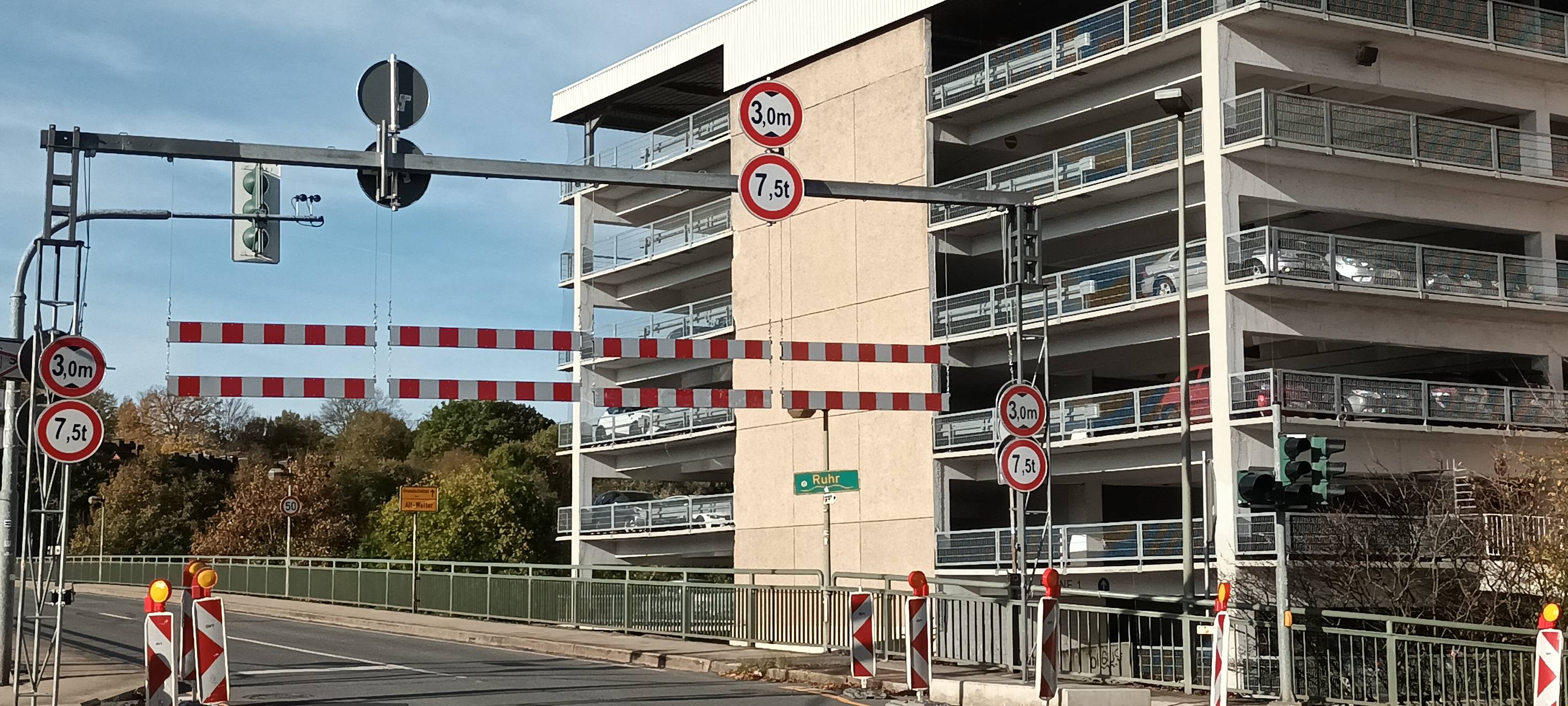 Wetter Brückenprüfung steht wieder an