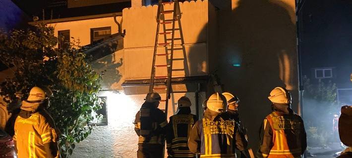 Brand in Hattinger Mehrfamilienhaus