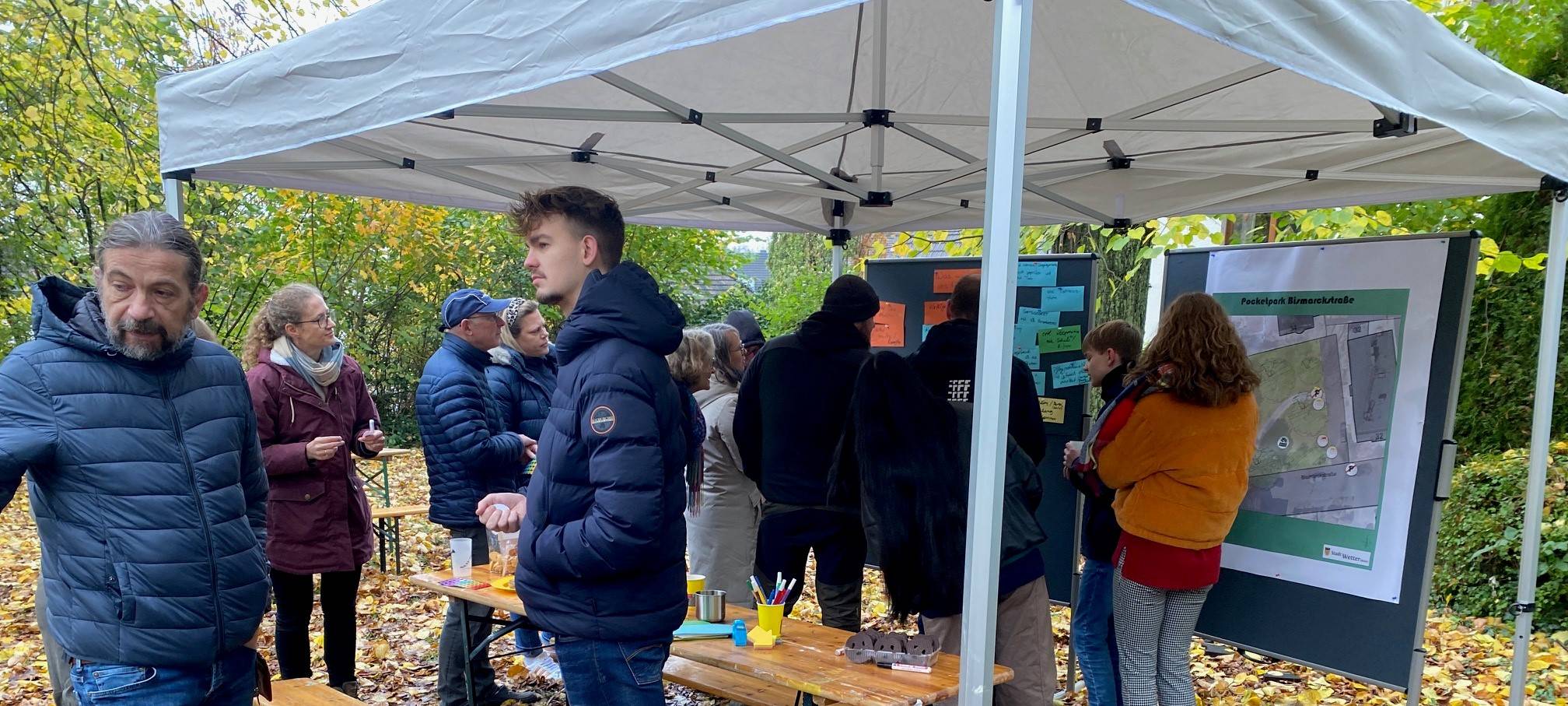 Wetter: Anwohnerschaft diskutiert im Ideengarten