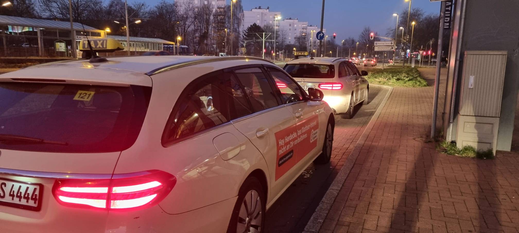 Streik bei der Bahn - Viele Taxiunternehmen profitieren davon