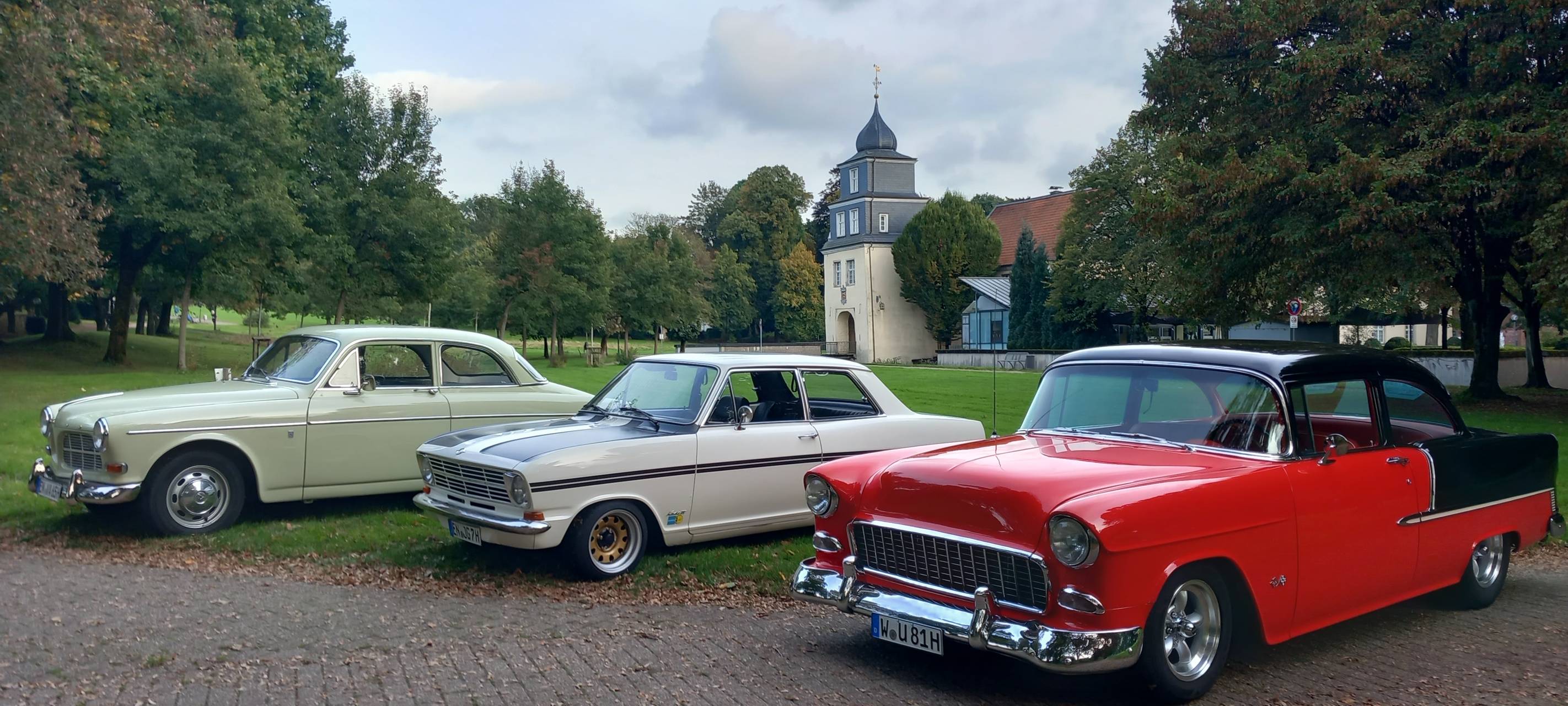 "Cars at the Castle" auf Schloss Martfeld in Schwelm