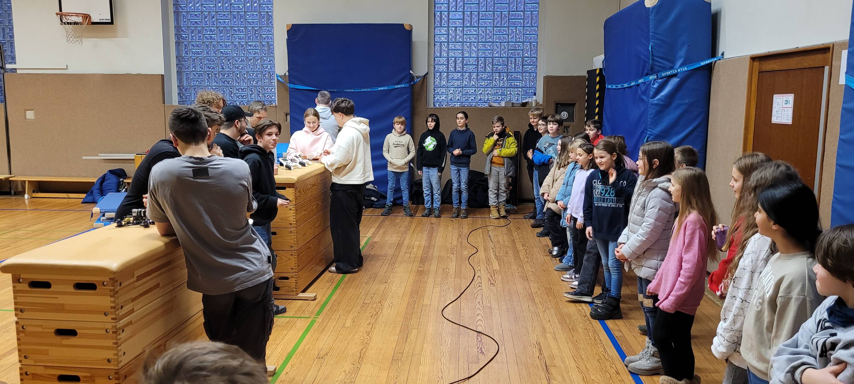 Ruhr Gymnasium Witten: Drohnen-Erstflug