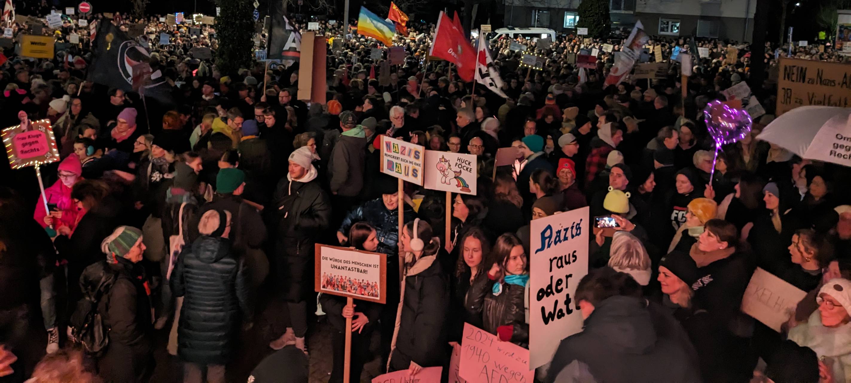 Witten: Tausende demonstrieren gegen AfD