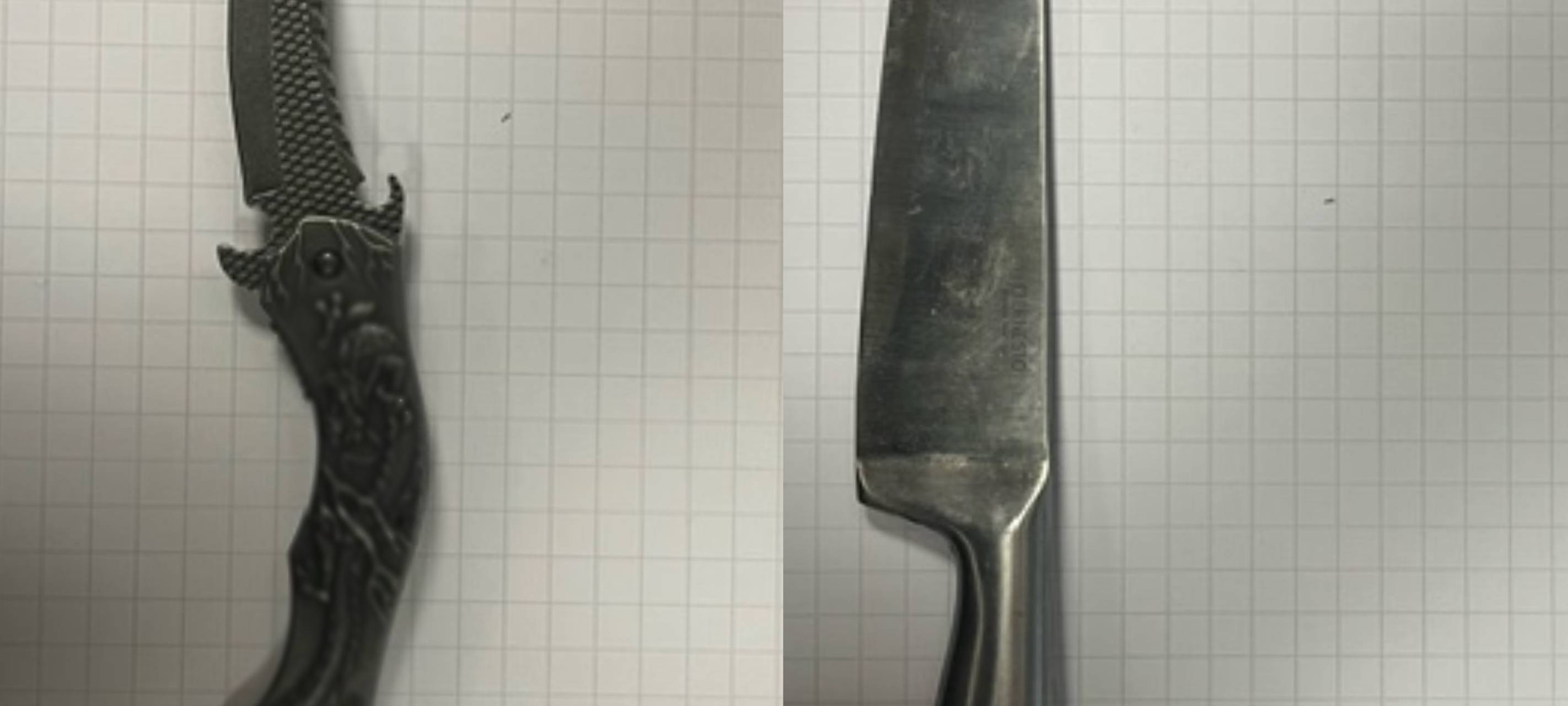 Ennepetaler mit Messern unterwegs