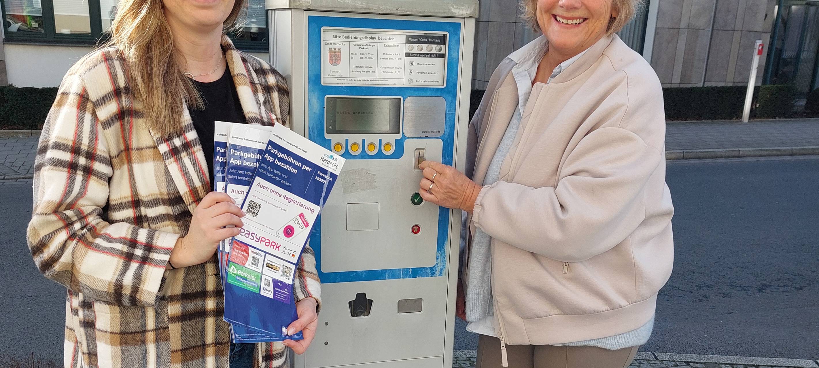 Parkticket per Handy kaufen in Herdecke